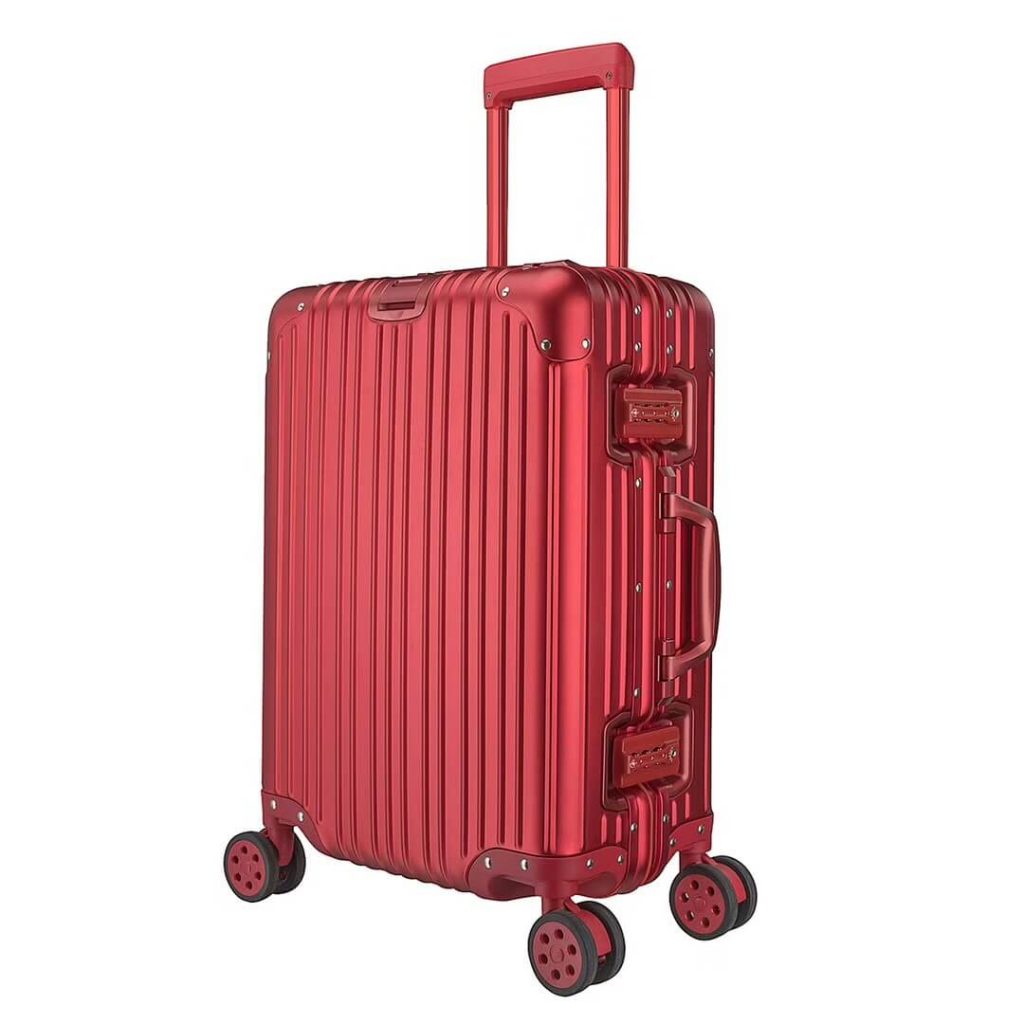 Full aluminum hard case luggage custom wholesale - Shunxinluggage.com