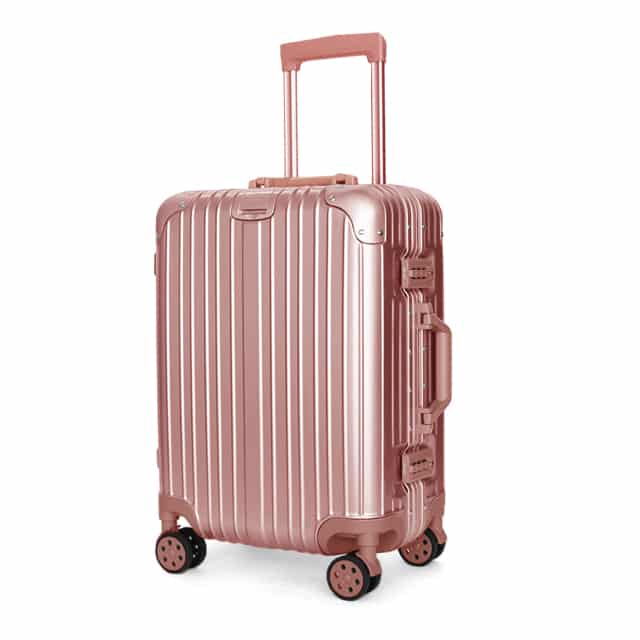 Aluminum frame carry on luggage custom wholesale - shunxinluggage.com