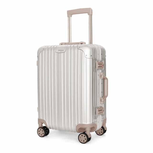 aluminum frame carry on luggage